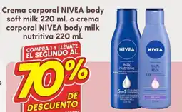 Soriana Híper Nivea body milk oferta