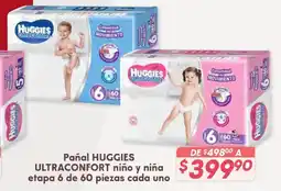 Soriana Híper HUGGIES Ultra Confort Etapa 6 oferta