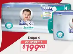 Soriana Híper Bbtips Sensitive Etapa 4 oferta