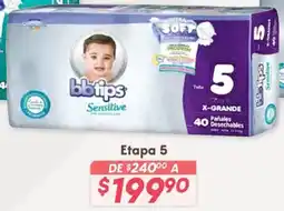 Soriana Híper Bbtips Sensitive Etapa 5 oferta