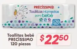 Soriana Híper Precíssimo toallitas bebé oferta