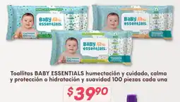 Soriana Híper Ваby Essentials toallitas oferta