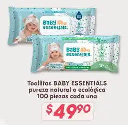 Soriana Híper Baby Essentials toallitas oferta
