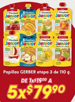 Soriana Híper Gerber Junior etapa 3 oferta