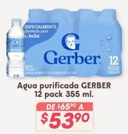 Soriana Híper Gerber agua purificada oferta