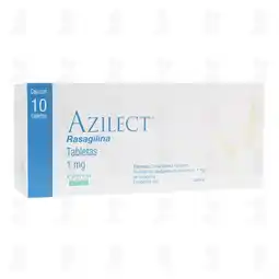 Farmacias Guadalajara Azilect 1 mg, 10 Tabletas oferta