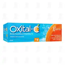Farmacias Guadalajara Oxital-C Sabor Naranja 1gr, 10 Tabletas Efervescentes oferta