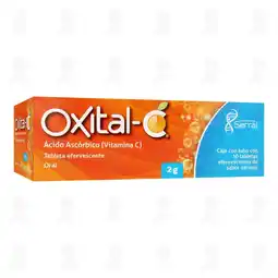 Farmacias Guadalajara Oxital-C Sabor Naranja 2gr, 10 Tabletas Efervescentes oferta