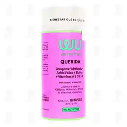 Farmacias Guadalajara Wu Nutrition Querida, 120 Cápsulas de 0.7 gr c/u oferta
