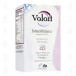 Farmacias Guadalajara Valait 7.5 mg Suplemento Alimenticio, 30 Cápsulas oferta