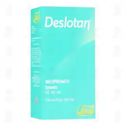 Farmacias Guadalajara Deslotan Emulsión Oftálmica 0.5 mg/ml, 5 ml oferta