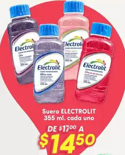 Soriana Híper Electrolit suero oferta