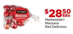 Bodega Aurrerá Marketside Manzana Red Delicious oferta