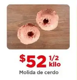 Bodega Aurrerá Molida de cerdo oferta