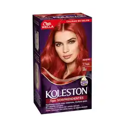 Farmacias Benavides Tinte Permanente Kit No 7744 Rojo Cobrizo Intenso oferta