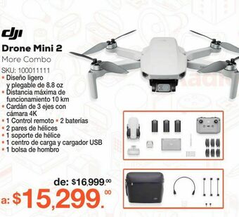 RadioShack Drone dji mavic mini 2 fly more combo / gris oferta