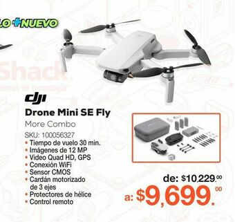 RadioShack Drone dji mini se fly more combo / blanco con gris oferta