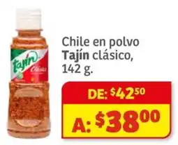 Soriana Híper Tajín chile en polvo clásico oferta