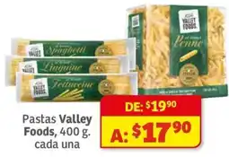 Soriana Híper Valley foods pastas spaghetti oferta