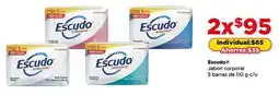 Bodega Aurrerá Escudo jabón corporal oferta