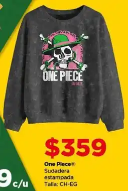 Bodega Aurrerá One plece sudadera estampada oferta