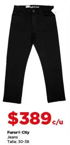 Bodega Aurrerá Furor city jeans oferta