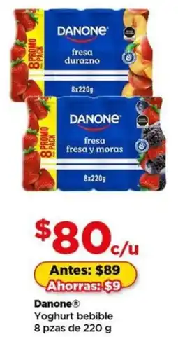 Bodega Aurrerá Danone yoghurt bebible oferta