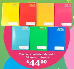 Soriana Híper Cuaderno profesional cosido oferta