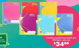 Soriana Híper Cuaderno profesional doble aro oferta