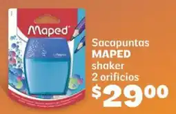 Soriana Híper Maped sacapuntas shaker 2 orificios oferta