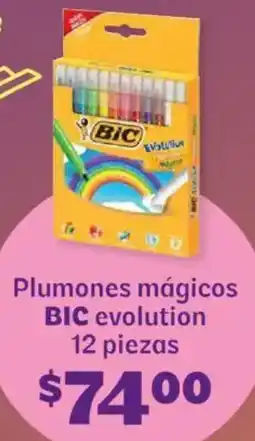 Soriana Híper Bic plumones mágicos evolution oferta
