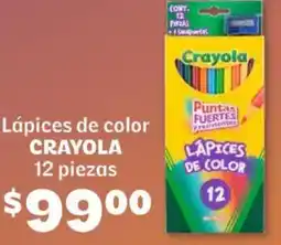 Soriana Híper Crayola lápices de color oferta