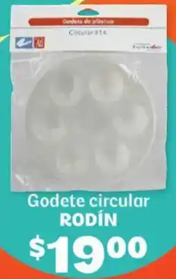 Soriana Híper Rodín godete circular oferta