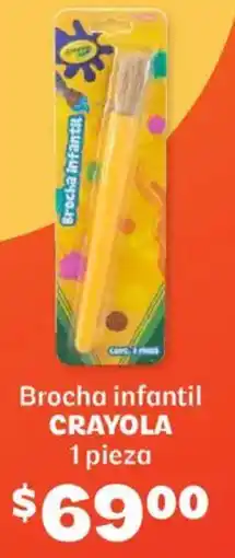 Soriana Híper Crayola brocha infantil oferta