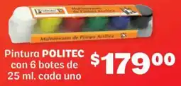 Soriana Híper Politec pintura oferta