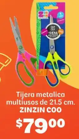 Soriana Híper Zinzin coo tijera metalica multiusos oferta