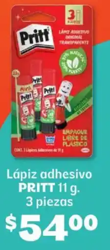 Soriana Híper Pritt lápiz adhesivo oferta