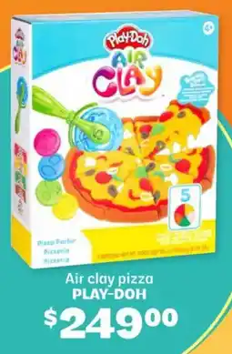 Soriana Híper Play-doh air clay pizza oferta