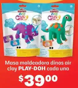 Soriana Híper Play-doh masa moldeadora dinos air claycada una oferta