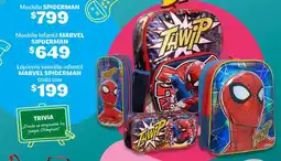 Soriana Híper Spiderman mochila oferta