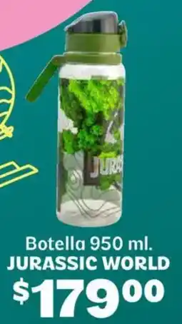 Soriana Híper Jurassic world botella oferta