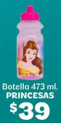 Soriana Híper Princesas botella oferta