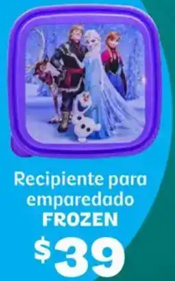 Soriana Híper Frozen recipiente para emparedado oferta