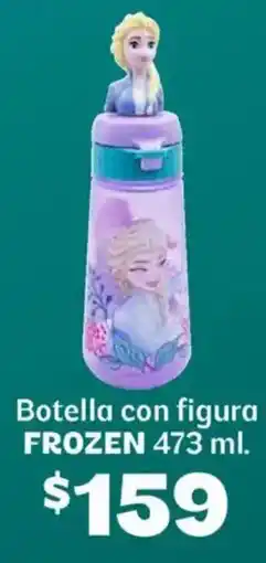 Soriana Híper Frozen botella con figura oferta
