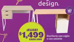 Soriana Híper Escritorio con cajón o con estante oferta