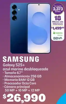 Soriana Híper Samsung galaxy s25+ oferta