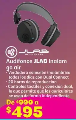 Soriana Híper Jlab audífonos audífonos inalam oferta