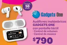 Soriana Híper Gadgets one audífonos inalámbricos oferta