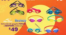 Soriana Híper Ferlin o bestway selección de goggles oferta