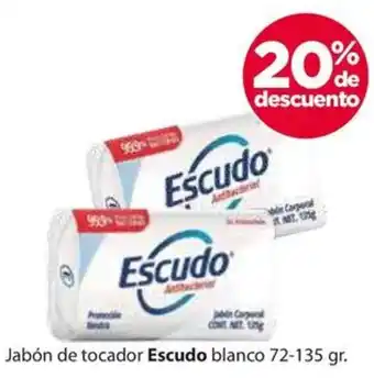 Zorro Escudo jabón de tocador blanco oferta